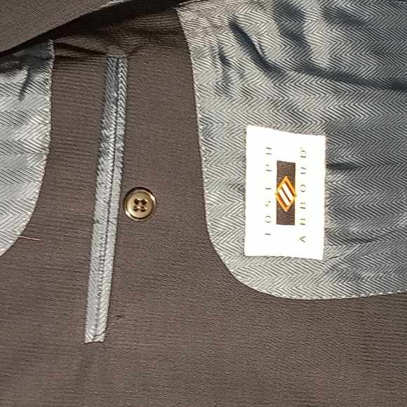 Joseph Abboud 100% wool navy stripe 42S - Picture 5 of 9